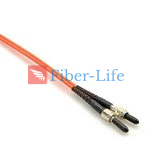 SMA905 To LC UPC Duplex OM1 Multimode Fiber Patch Cable