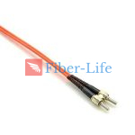 SMA905 To LC UPC Duplex OM2 Multimode Fiber Patch Cable