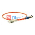 SMA905 To SC UPC Duplex OM2 Multimode Fiber Patch Cable