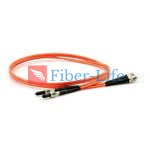 SMA905 To ST UPC Duplex OM1 Multimode Fiber Patch Cable