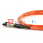 SMA905 To ST UPC Duplex OM2 Multimode Fiber Patch Cable