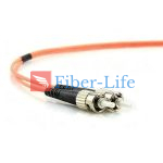 SMA905 To ST UPC Duplex OM2 Multimode Fiber Patch Cable
