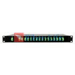 1×16 Singlemode 1U 19 Rack Mount PLC Splitter