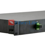1×2 Singlemode 1U 19 Rack Mount PLC Splitter