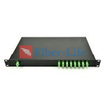 1x8 Singlemode 1U 19 Rack Mount PLC Splitter
